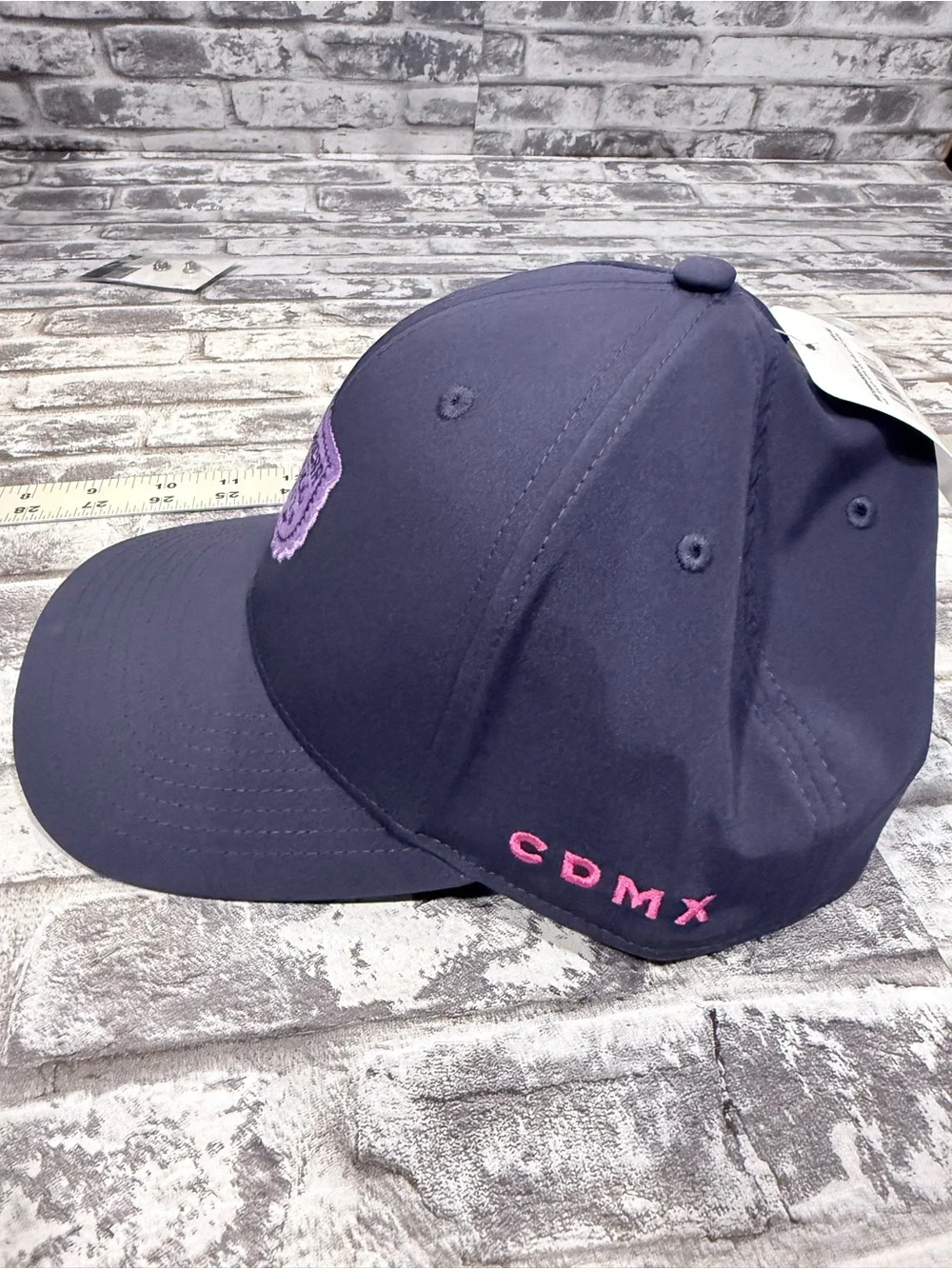 Mexico City Embroidered Navy Baseball Cap